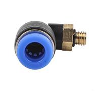 Raccordo pneumatico PL416 del connettore rapido filettato del gomito per le soluzioni durevoli del flusso d'aria (PL6-M5)