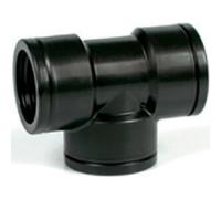 RACCORDO POLIPROP TEE A 90 FEMMINA 1