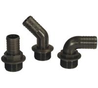 Raccordo portagomma Arag 45° con filetto maschio G 1 1/2 diametro 40mm