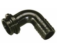 Raccordo Portagomma Curvo Ø 35 AgriTech Holding - 5 pz Made in Italy