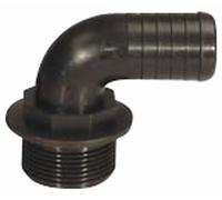 Raccordo Portagomma Curvo AgriTech Ø 30 mm - 10 pz Made in Italy