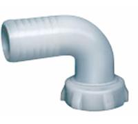 Raccordo Portagomma Curvo AgriTech Ø 30 mm M42x3 - 5 pz Made in Italy