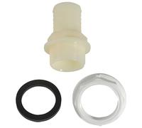 Raccordo Portagomma Diritto Ø 38 mm - Filetto 1 1/2 per Serbatoi