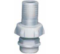 Raccordo Portagomma Dritto AgriTech Ø 30 mm G1" - 10 pz Made in Italy