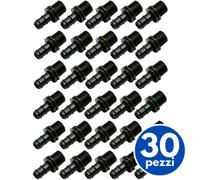 RACCORDO PORTAGOMMA FILETTATO MASCHIO RACCORDI TUBO IRRIGAZIONE POLIETILENE