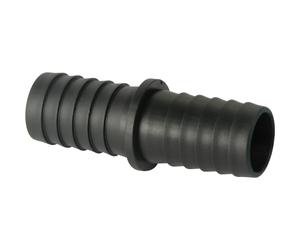 Raccordo portagomma manicotto pp diritto 25 mm x 25 mm Nero