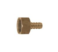 Raccordo portagomma semplice F per gas 1/2 gpl