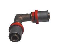 RACCORDO PRESS CURVO DOPPIO PER MULTISTRATO 40