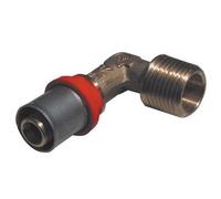 RACCORDO PRESS CURVO MASCHIO PER MULTISTRATO 1" x 32