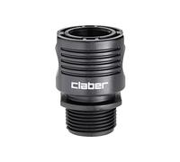 CLABER - BLOCK-SYSTEM RACCORDO AUTOMATICO FILETTO 3/4” 91494
