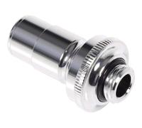 Raccordo rapido Alphacool ES PushIn Filettatura G 1/4" ottone nichelato cromato
