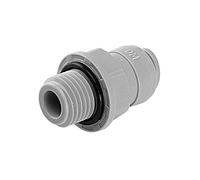 Raccordo Rapido Dm Fit Terminale Diritto Tubo Ø - Filettatura Cilindrica Bsp(P) 3/8" X 1/4