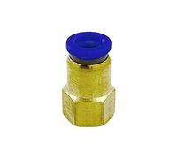 Raccordo Rapido Dritto Tubo/Filetto G 1/4" 8 mm - Conf. 15 pezzi