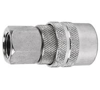 Raccordo rapido filettatura femmina 1/2" | Attacco Femmina con filettatura femmina BSP 1/2" per installazioni pneumatiche | Raccordo rapido di tipo europeo per tubi pneumatici