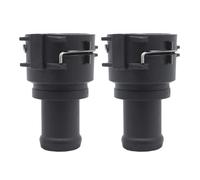 Raccordo Rapido For Tubo Flessibile Del Liquido Di Raffreddamento Con Guarnizione A Clip, Compatibile Con A3 8L 8P 1996-2013, Connettore For Tubo Adattatore Flangia Radiatore, Montaggio Diretto(2pc)