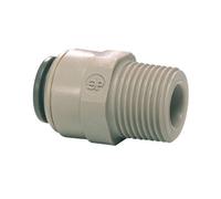RACCORDO RAPIDO JOHN GUEST TERMINALE DIRITTO (tubo) 1/4" x 1/4" (filetto)