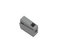 Raccordo rapido luce 2x 1-2,5mm² grigio chiaro 224 224-101