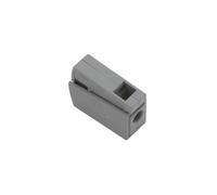 Raccordo rapido luce 2x 1-2,5mm² grigio chiaro 224 224-101