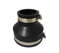 Raccordo riduttore flessibile da 40x50 a 250x200 mm, dimensione Ø: 50x40 mm