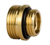 Raccordo Riduttore MM 1/2" X 3/4" Ottone - Tenuta Conica, Adattatore per Blocco Valvola E Impianti Idrici