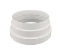 Raccordo riduttore universale Ø 80-150 mm,80-200mm regolabile per tubo nei sistemi di ventilazione, scarico dell'aria condizionatore, tubo ecc per Cappa Cucina Aspirante (Ø 180-200mm)