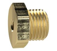 Raccordo riduttore, versione corta, M24 x 1,5 a., M16 x 1,5 i., SW 28, ottone, pressione di lavoro max. 25 bar Max. 150 °C