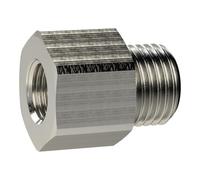 Raccordo riduttore, versione lunga, G 3/4 a., G 1/2 i., SW 32, ottone nichelato, pressione di lavoro max. 25 bar Max. 150 °C