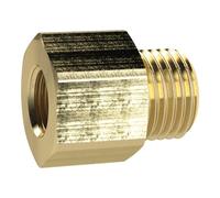 Raccordo riduttore, versione lunga, G 3/8 a., G 1/2 i., SW 24, ottone, pressione di lavoro max. 25 bar Max. 150 °C