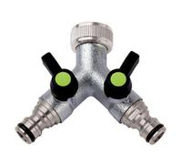Raccordo rubinetto deviatore acqua a 2 vie regolabili con innesti rapidi AQUAJET