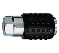 RACCORDO RUBINETTO RAPIDO A SFERE , FEMMINA DA 3/8 PER ARIA COMPRESSA