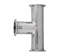 Raccordo Sanitario a T Anello -Clamp 3 Vie, Alta Pressione, Resistente