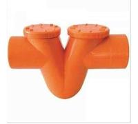 RACCORDO SIFONE MONOLITICO Ø-Ø DIAMETRO 125 mm ARANCIO, ROSSO, ACQUA FO