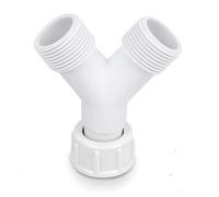 Raccordo splitter di ingresso per lavastoviglie e lavatrice, raccordo a Y, 3/4"