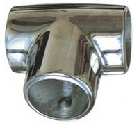 RACCORDO SUPPORTO BASE PER PULPITI 90° A T ACCIAIO INOX PULPITO CORRIMANO