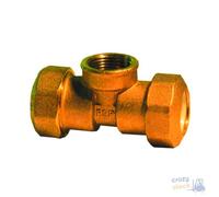RACCORDO TE FEMMINA OTTONE mm 20x1.2x20