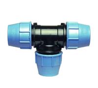 Raccordo TEE 90 a Compressione PN16 per Tubo Polietilene