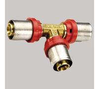Raccordo Tee a Pressare Tiemme 32 x 32 x 32