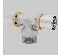 Raccordo Tee Maschio a Pressare 26 x 1 x 26 Icma