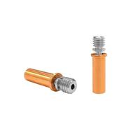 Raccordo termico bimetallico in titanio/rame rosso di tipo dritto - for ANYCUBIC Mega I3 for Chiron 4Max pro Vyper for parti di stampanti 3D serie Kobra 2 distintivo(2 pieces)