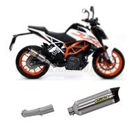 Raccordo+Terminale Arrow SThunder Allum Fond Carb KTM DUKE 390 2017 2020