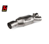 RACCORDO TRACK DAY ACCIAIO INOX NON OMOLOGATO AKRAPOVIC PER YAMAHA R6 2008-202