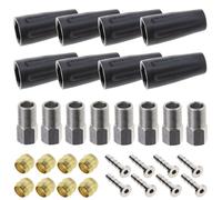Raccordo Tubo Acciaio Tubo Vite Parapolvere Bici Disco Freno Inserto Set