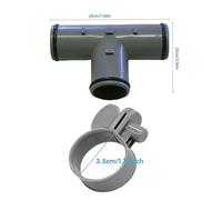 Raccordo tubo giunto a per T P6362 e fascette stringitubo P6per 124 per 1 per pi