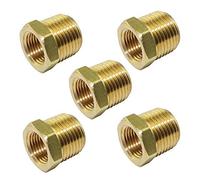 Raccordo tubo in ottone boccola esagonale M1/2"×F1/4"