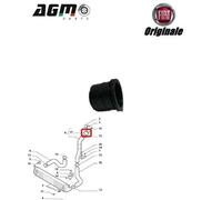 RACCORDO TUBO INTERCOOLER SCAMBIATORE ORIGINALE FIAT SEDICI 2.0 D 71746980