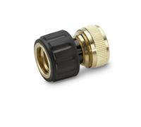 Raccordo tubo ottone Karcher 1/2 e 5/8 acquastop per irrigazione