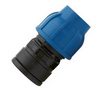 RACCORDO TUBO POLIETILENE CONNECTO PLUS IRRITEC mm. 50 x 1" 1/2 FEMMINA