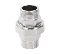 Raccordo Unione in Ottone, 1" Maschio a 1" Maschio Filettatura Connettore Tubo, Unione di Ottone Adattatore per Acqua, Aria, Connessione, Conversione