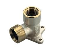 Raccordo universale curvo F con flangia G1/2"- 1/2 x16mm