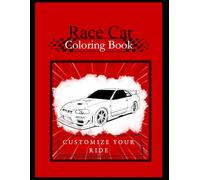 Race Car Coloring Book